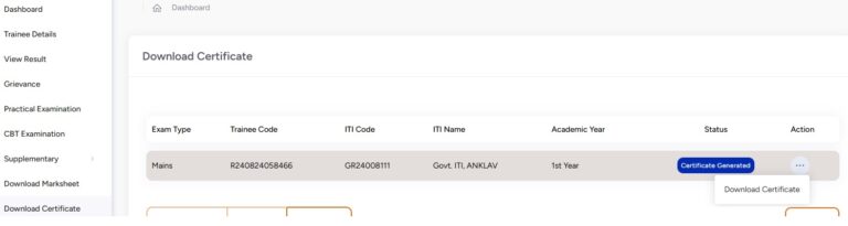 Ncvt Iti Result Download Marksheet Certificate 2025 Latest News